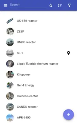 Nuclear reactors android App screenshot 9