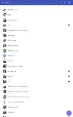 Nuclear reactors android App screenshot 4